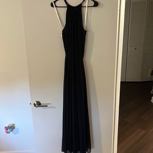 Black, David’s Bridal Bridesmaids Dress.